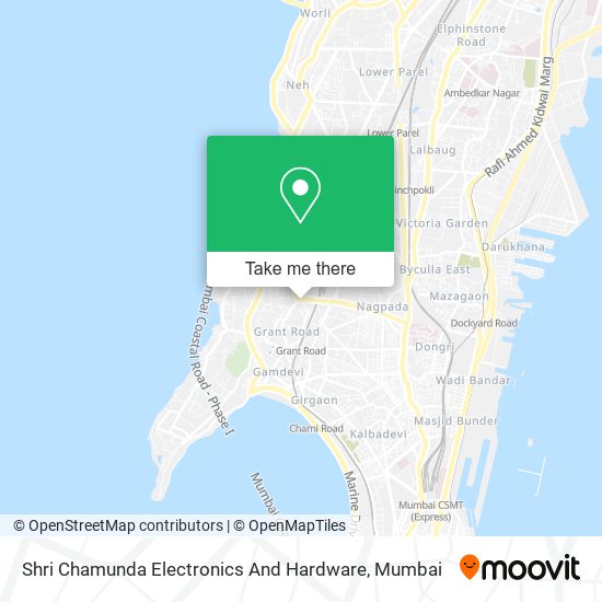 Shri Chamunda Electronics And Hardware map