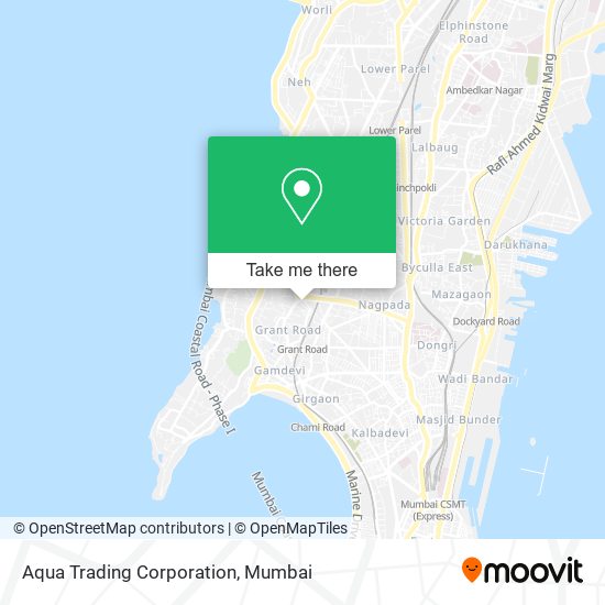 Aqua Trading Corporation map