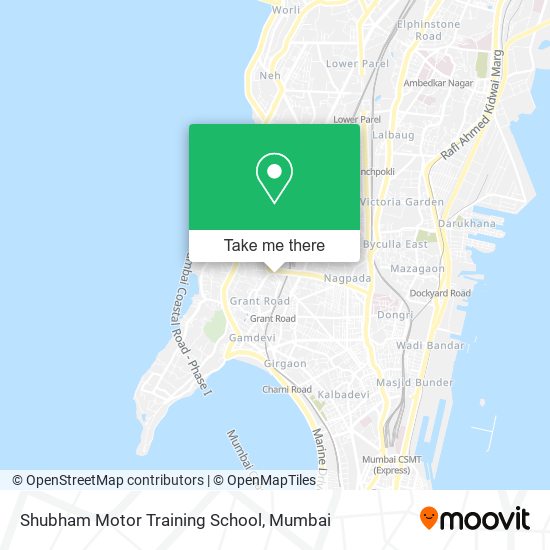 Shubham Motor Training School map