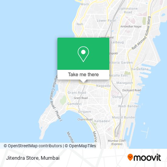 Jitendra Store map