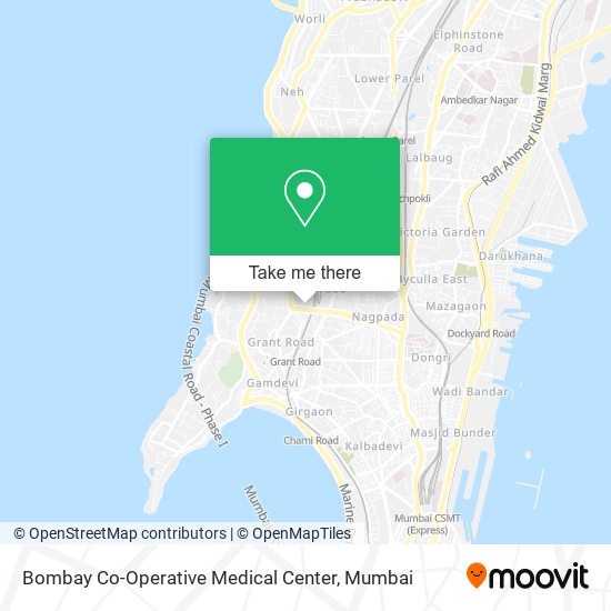 Bombay Co-Operative Medical Center map