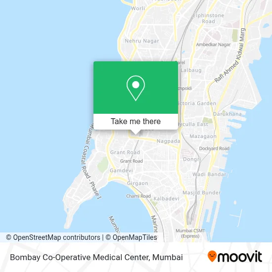 Bombay Co-Operative Medical Center map