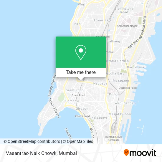 Vasantrao Naik Chowk map