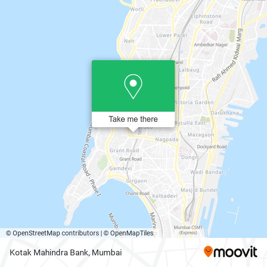 Kotak Mahindra Bank map