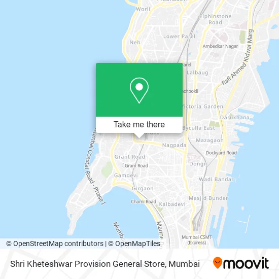 Shri Kheteshwar Provision General Store map