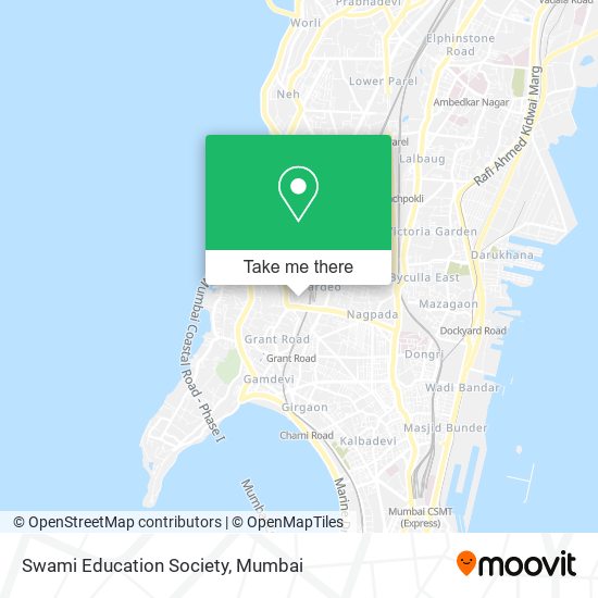 Swami Education Society map