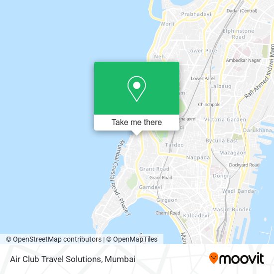 Air Club Travel Solutions map