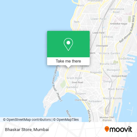 Bhaskar Store map