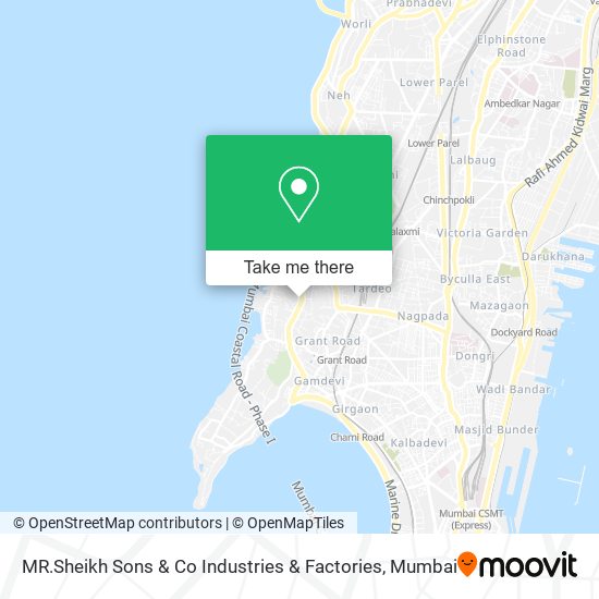 MR.Sheikh Sons & Co Industries & Factories map