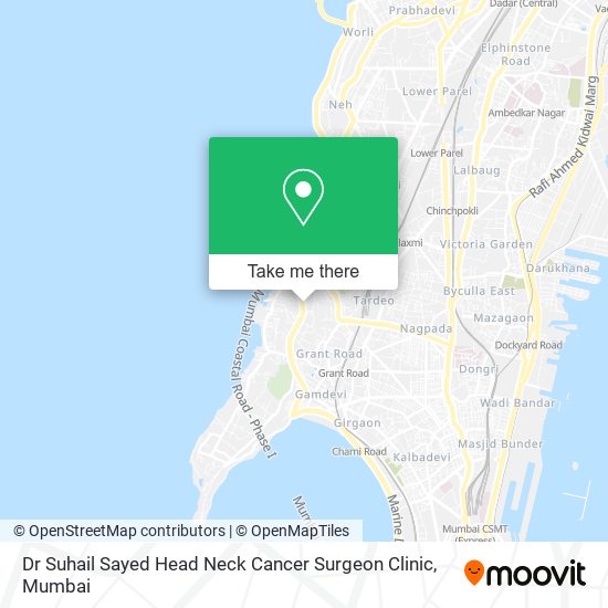 Dr Suhail Sayed Head Neck Cancer Surgeon Clinic map