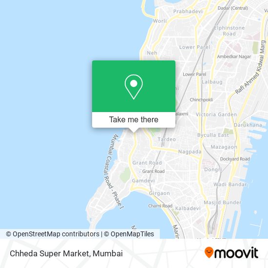 Chheda Super Market map