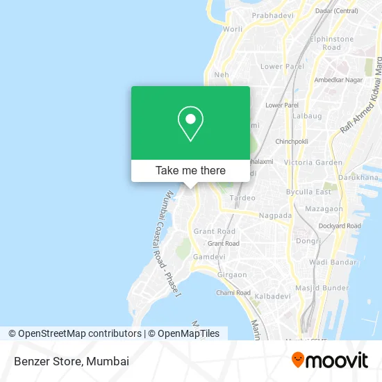 Benzer Store map