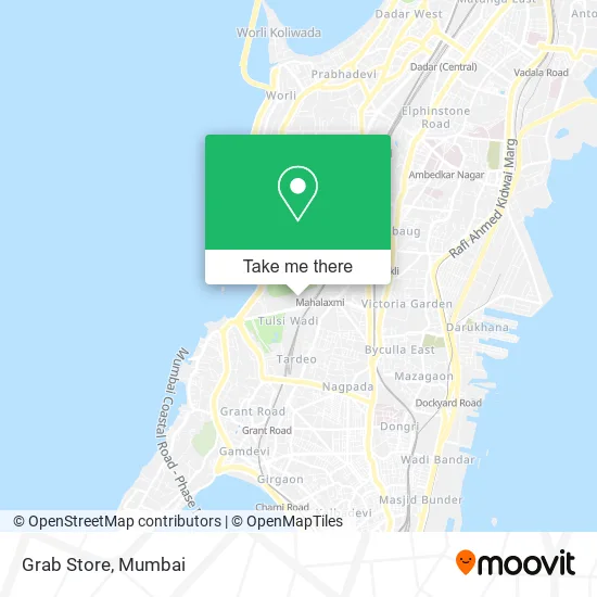 Grab Store map