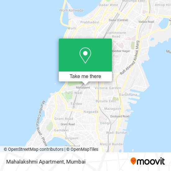 Mahalakshmi Apartment map