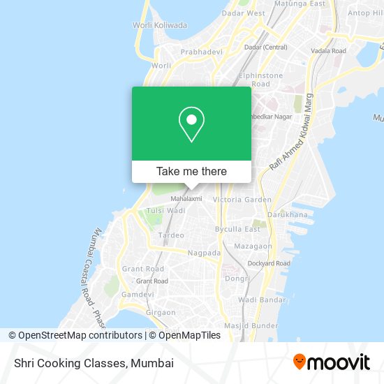 Shri Cooking Classes map