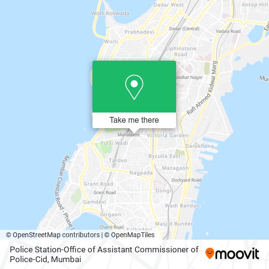 Police Station-Office of Assistant Commissioner of Police-Cid map