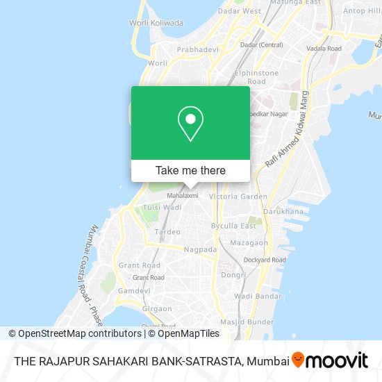 THE RAJAPUR SAHAKARI BANK-SATRASTA map