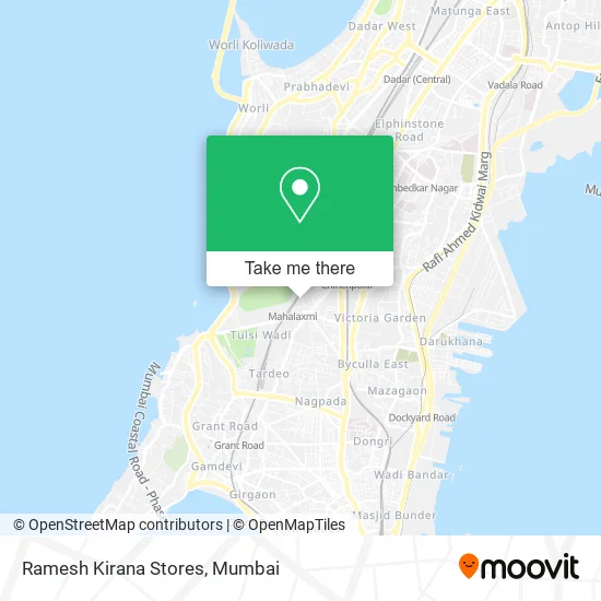 Ramesh Kirana Stores map