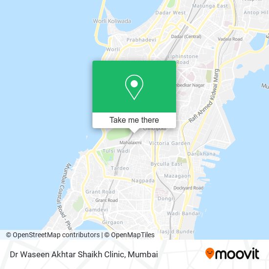 Dr Waseen Akhtar Shaikh Clinic map