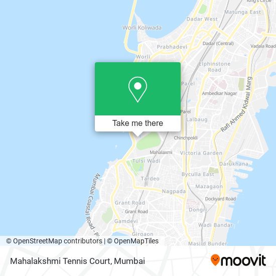Mahalakshmi Tennis Court map