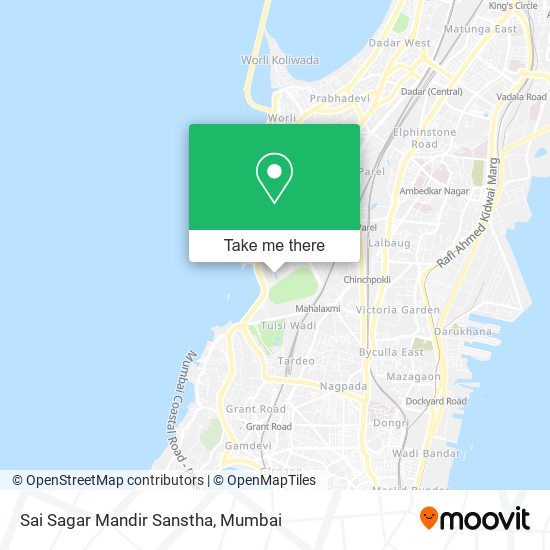 Sai Sagar Mandir Sanstha map