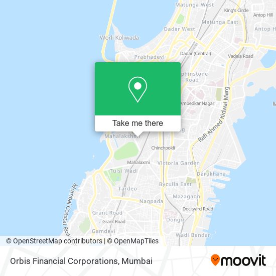 Orbis Financial Corporations map