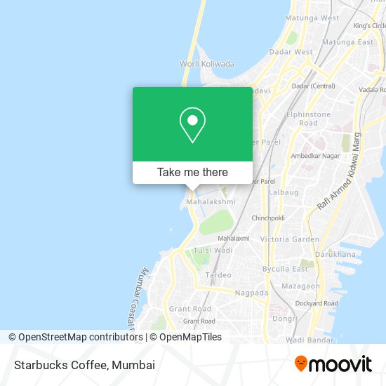 Starbucks Coffee map