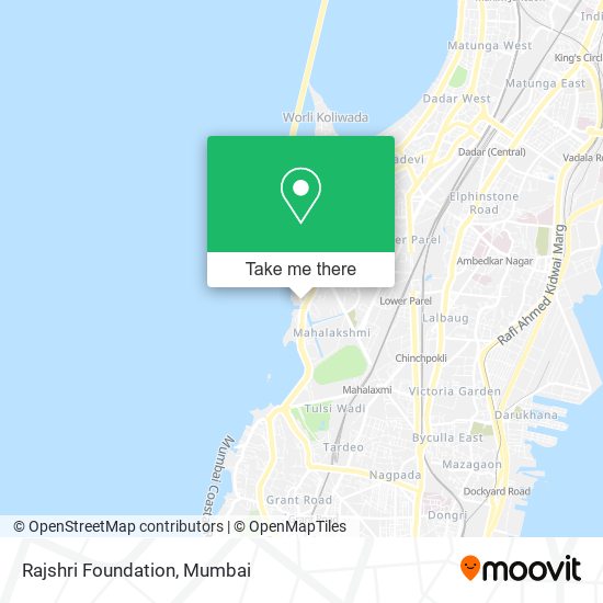 Rajshri Foundation map