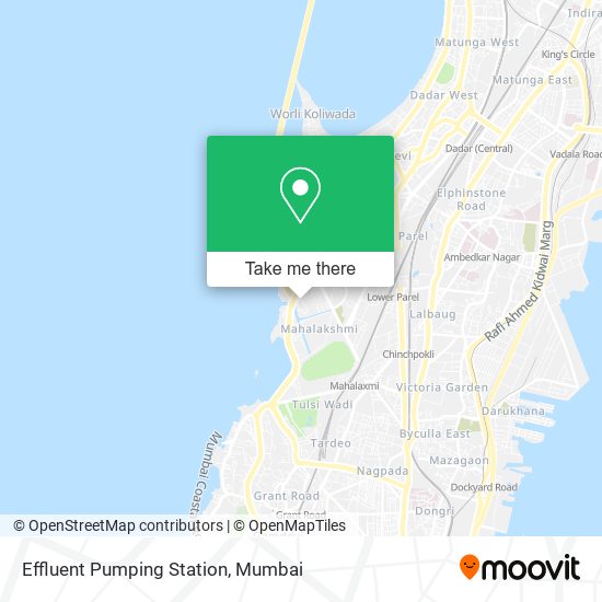 Effluent Pumping Station map