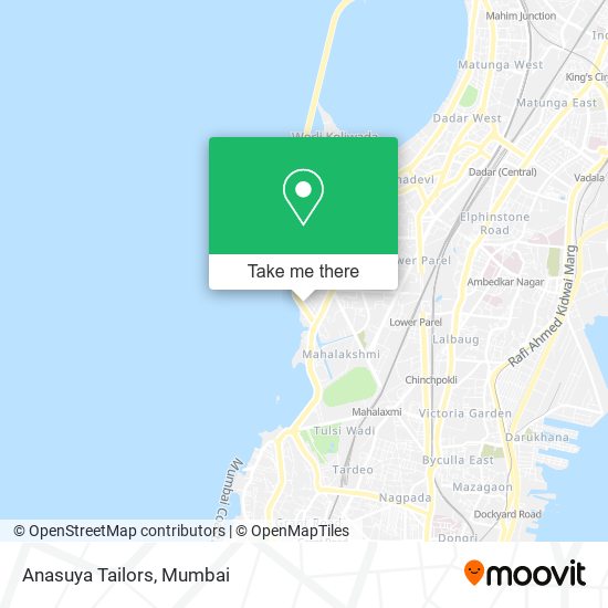 Anasuya Tailors map