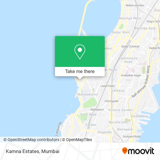 Kamna Estates map