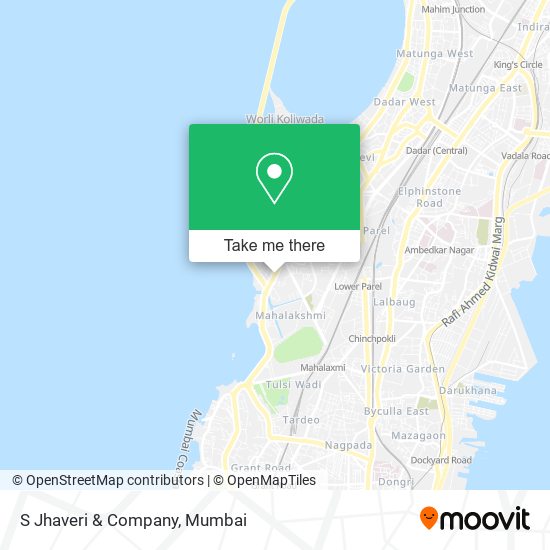S Jhaveri & Company map