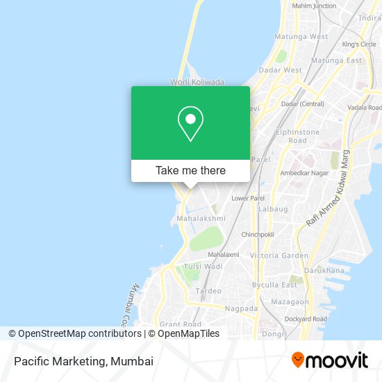 Pacific Marketing map