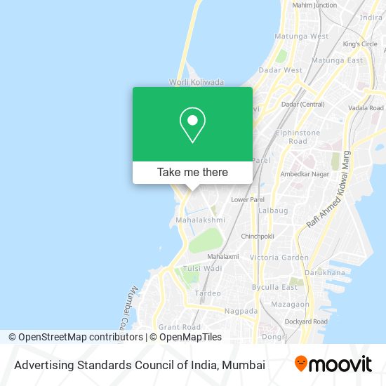 Advertising Standards Council of India map