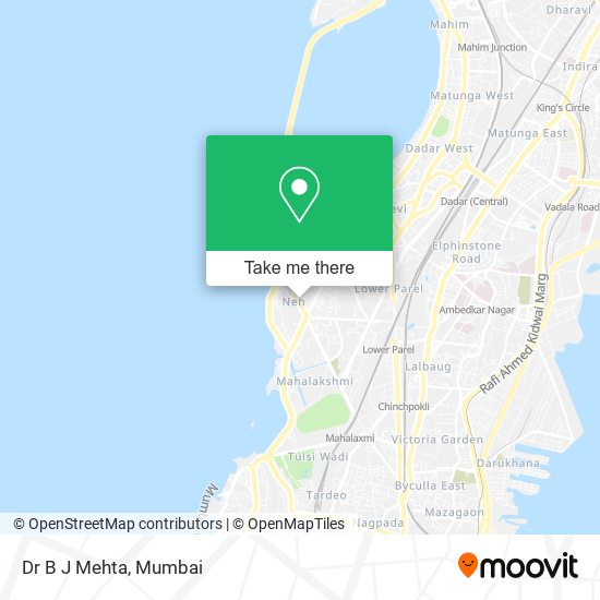 Dr B J Mehta map