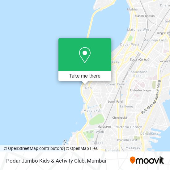 Podar Jumbo Kids & Activity Club map