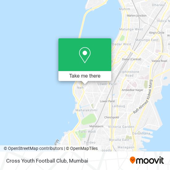 Cross Youth Football Club map