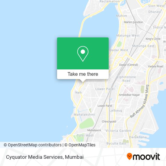 Cyquator Media Services map