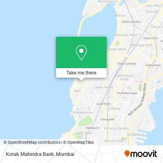 Kotak Mahindra Bank map