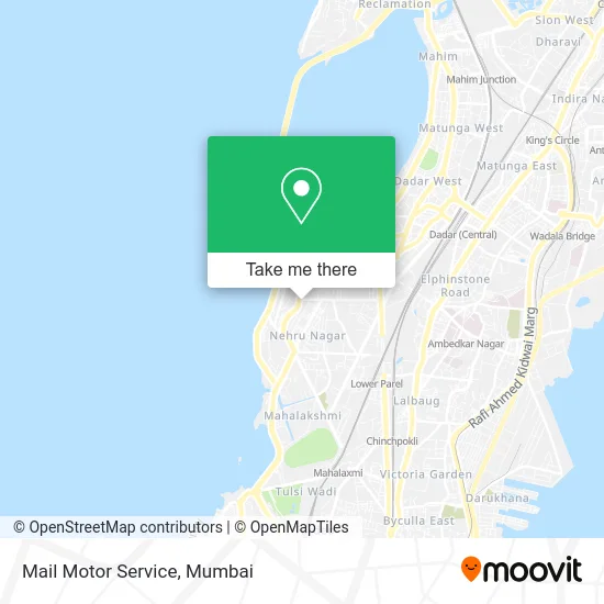 Mail Motor Service map