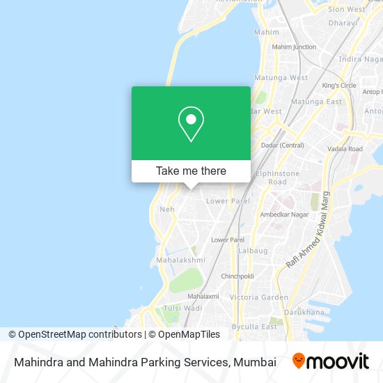 Mahindra and Mahindra Parking Services map