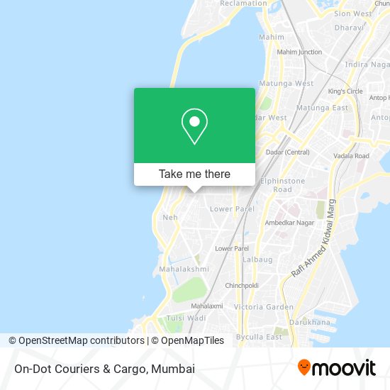 On-Dot Couriers & Cargo map