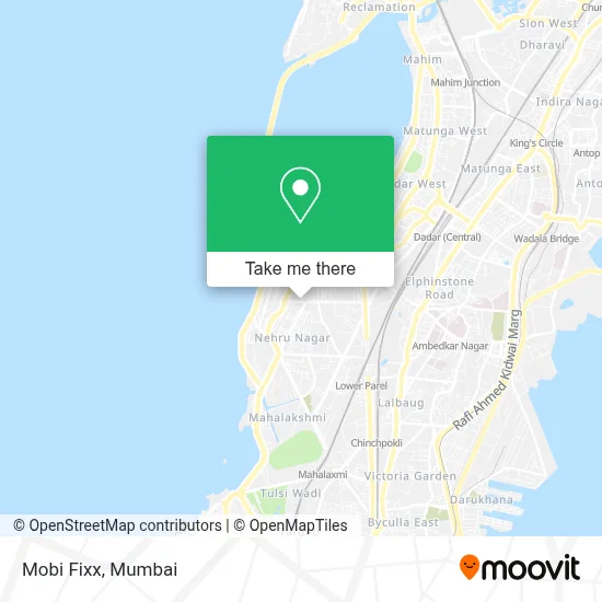 Mobi Fixx map