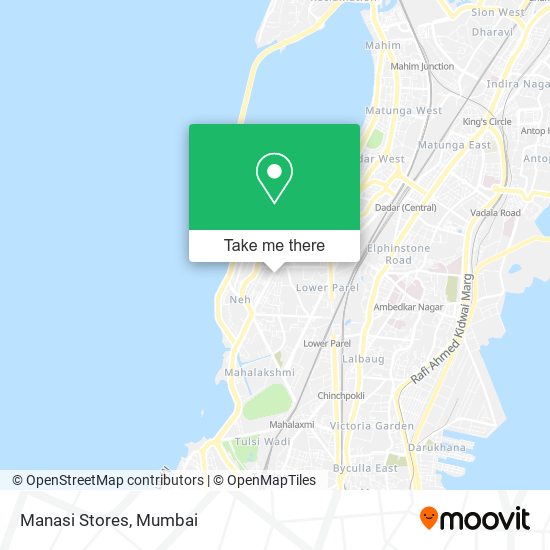 Manasi Stores map