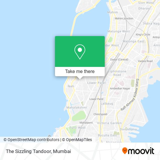 The Sizzling Tandoor map