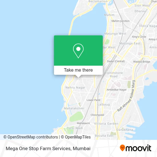 Mega One Stop Farm Services map