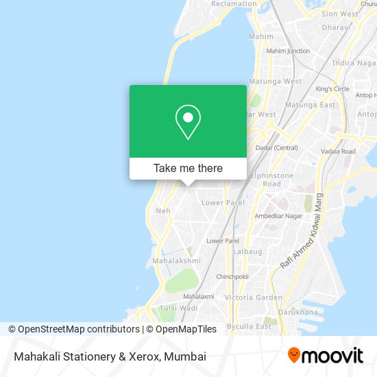 Mahakali Stationery & Xerox map
