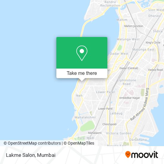 Lakme Salon map