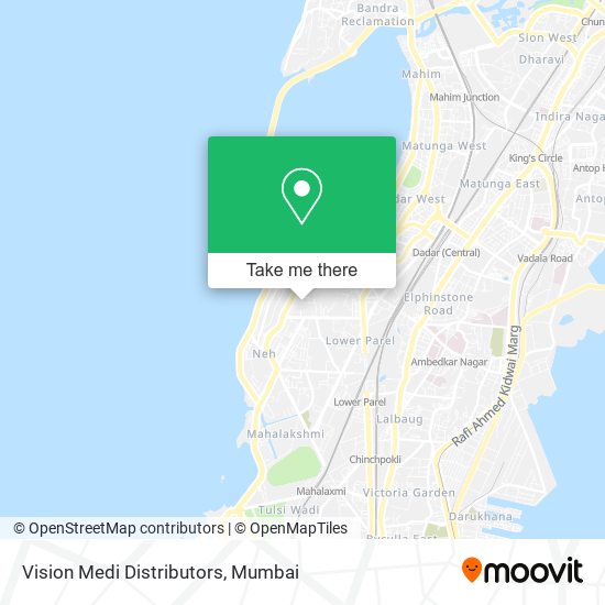 Vision Medi Distributors map