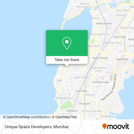 Unique Space Developers map